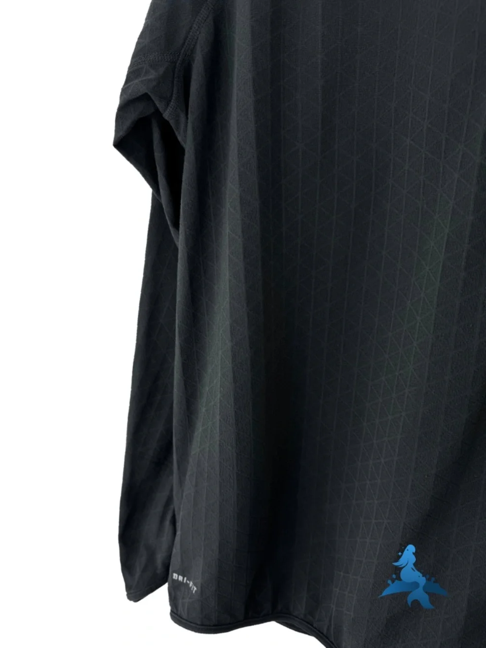 1291 NIKE Element Jacquard Half-Zip Running Top – XL – Black